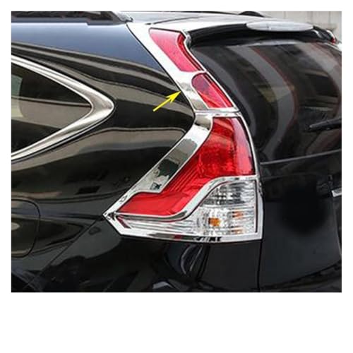 Protector de luz trasera cromado para CR-V 2012-2014 embellecedor exterior 4