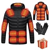 Mise à Niveau du Tissu: Gilet chauffé offre une toute nouvelle technologie de chauffage et un système de sécurité rapide. Coque de gilet résistante à l'usure et élément chauffant en fibre de carbone. De plus, les caractéristiques étanches et éoliennes, la veste chauffée peut générer suffisamment de chaleur pour résister au froid en hiver, et lorsque la température est trop élevée, elle abaissera automatiquement la température pour protéger votre sécurité