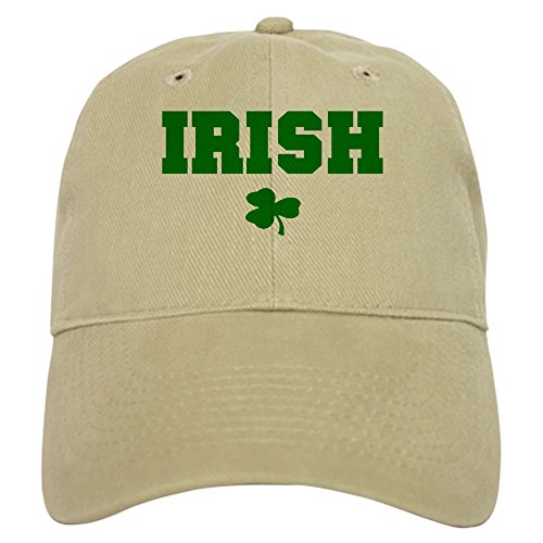 CafePress Irish Cap Unique Adjustable Baseball Hat Khaki