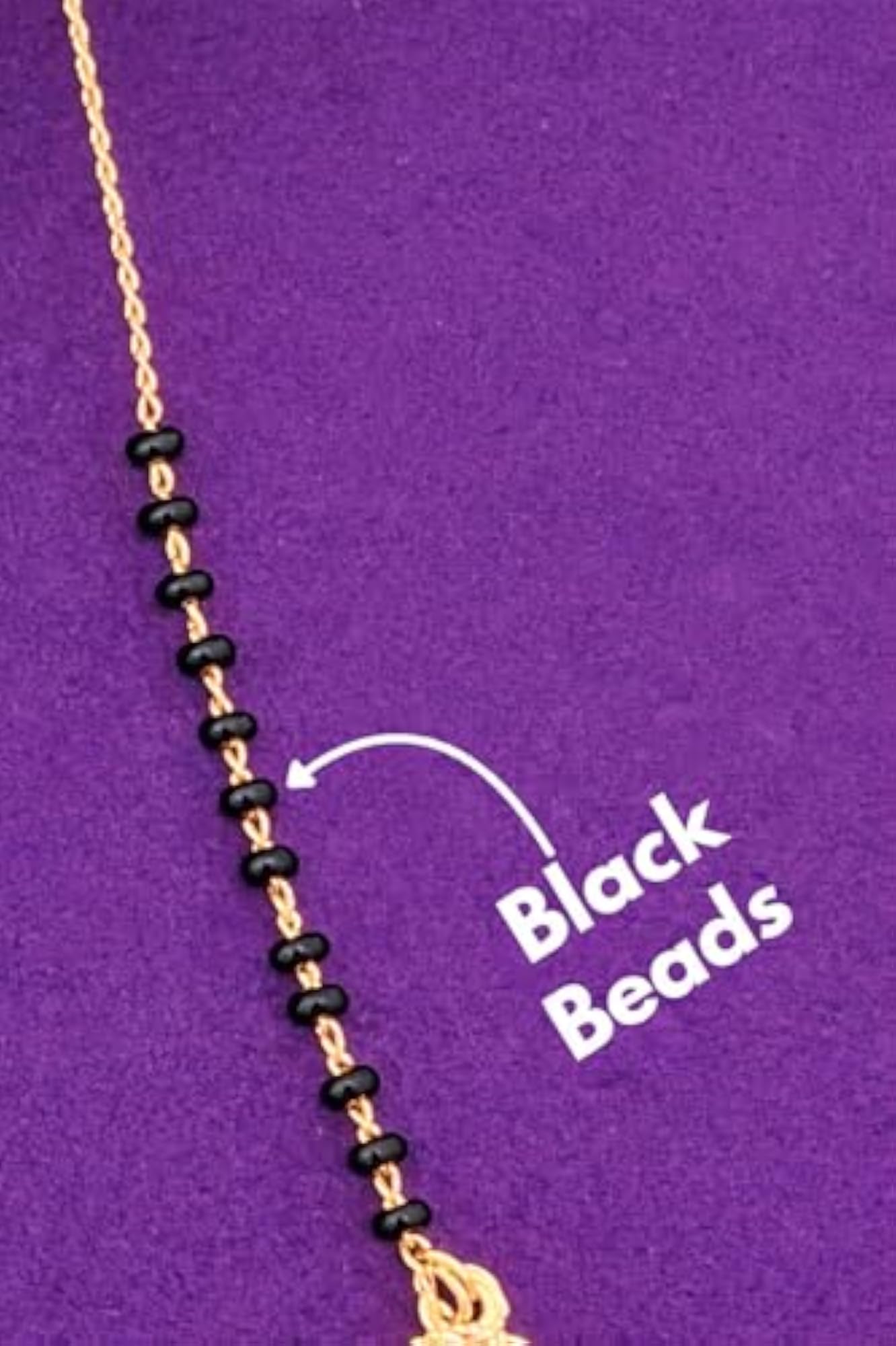 Mangalsutra for Women Rose Gold Plated Combo Set