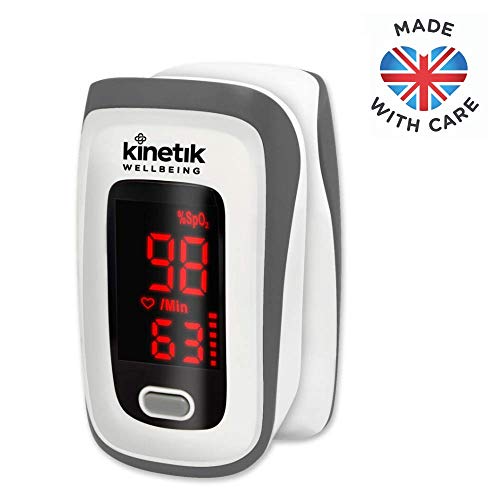 Kinetik Wellbeing Finger Pulse Oximeter - in Association with St John Ambulance