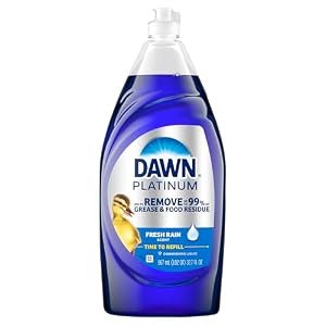 Dawn Platinum Dishwashing Liquid, Fresh Rain Scent, 32.7 fl oz