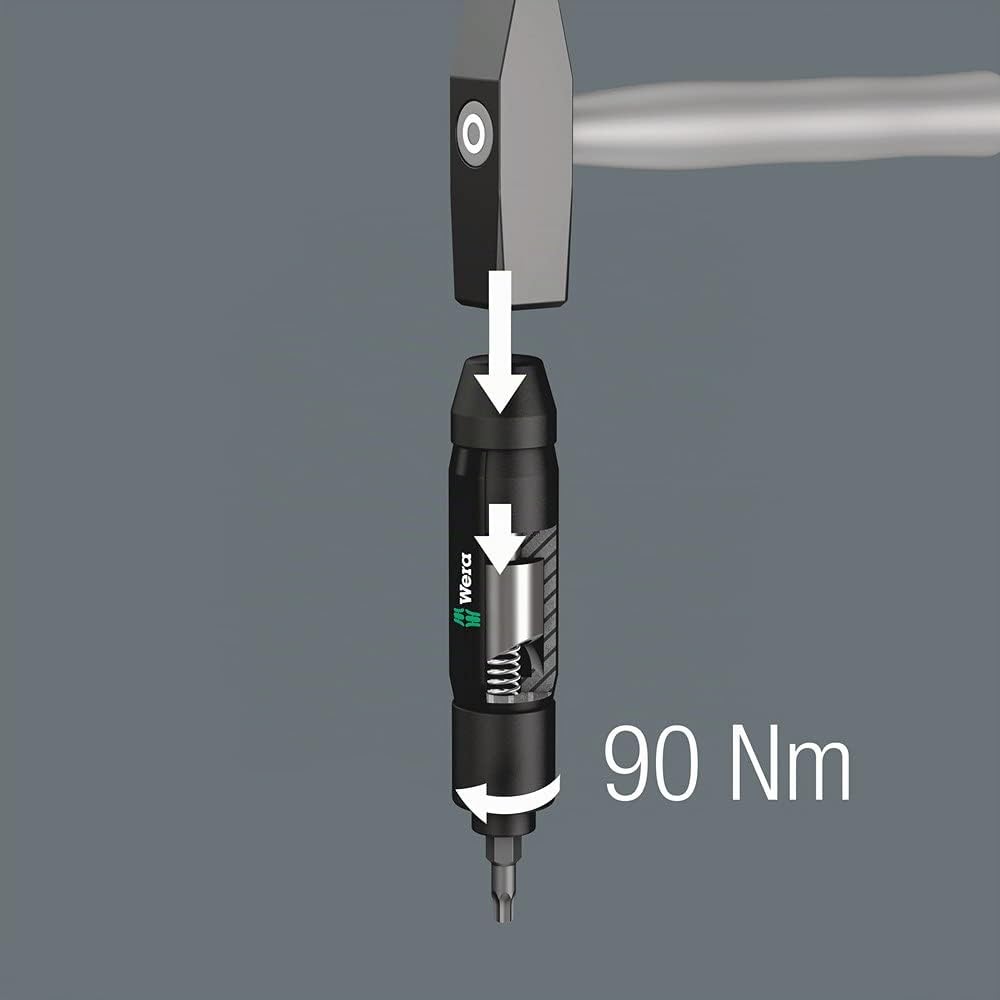 Wera, 2090/17 Assortimento di giravite a percussione, 17 pezzi