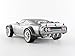Jada Toys Fast & Furious 1:24 Dom's Ice Charger Die-cast Car, Toys for Kids and Adults, Silver (98291)