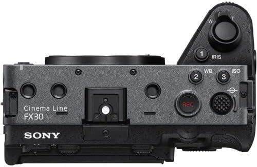 Sony FX30 Full-Frame Cinema Camera with 16-50mm Lens Bundle + Wireless Microphone System + Accessory Package Including 64GB Extreme Memory, U-Grip, Case, Tripod, Software and More (32 Items)