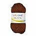 Produktbild Basic Wolle braun 100% Baumwolle 50g - 125m, Strick und Häkelgarn der Marke LaLuna®