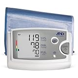 A&D Medical Premium Extra Large Cuff Upper Arm Blood Pressure Monitor (42-60 cm / 16.5-23.6" Range), Home BP Monitor, One Click Operation, Easy to Read Precise Illuminated Readings