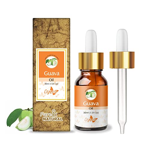 Image of Crysalis Guava Organic Standard Pure Undiluted Essential Oil for Skin and Hair Care 30ml
