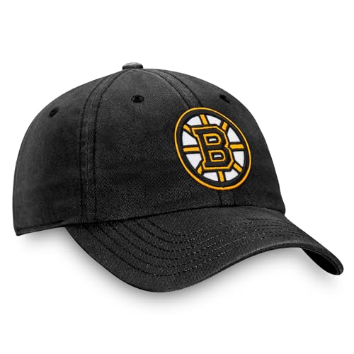 Gorra strapback ajustable negra Boston Bruins NHL miniatura 3