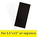 MagX Magnetic Vent Cover, 5.5 x 12 Inch, 3 Sheets, Ultra Thick 60 mil, Flexible Anisotropic Magnet, for Air Registers or Floor Air Vents, RV, Home HVAC, AC, Home Must Buy (MVAC-5512)