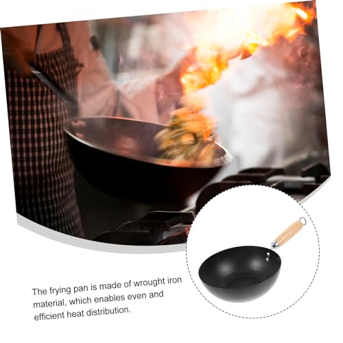 Wok pequeño antiadherente MAGICLULU con mango cómodo miniatura 4