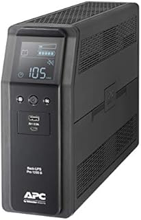 APC by Schneider Electric Power-Saving Back-UPS PRO - BR1500GI - Uninterruptible Power Supply 1500VA (AVR, 10 Outlets IEC-C13, USB, Shutdown Software)