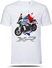 AZgraphishop T-Shirt with S 1000 XR Motorsport 2021 Splatter Style TS-BM-041 Graphic