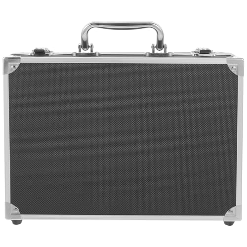BESTonZON Portable Aluminum Tool Box 11.41 Inch Hand Held Hard Briefcase with Padded Sponge Lining for Tool Storage and Equipment Protection by BESTonZON - Image 8