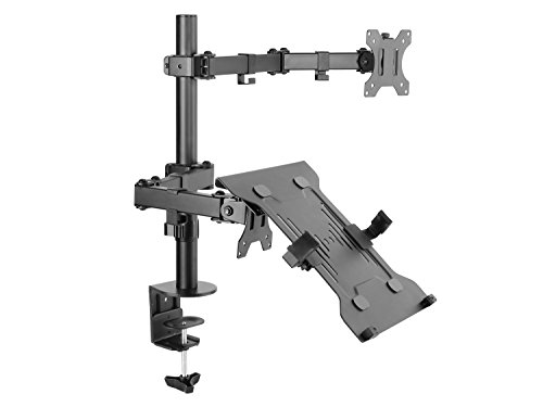 Equip 650119 flat panel desk mount 81.3 cm (32") Clamp Black