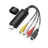 ➤ Schnittstelle: USB 2.0 High Speed | Video-Eingänge: S-Video Buchse (Mini-DIN 4) / Composite CVBS Buchse | Audio-Eingänge: linke Kanal-Buchse (Cinch) / rechte Kanal-Buchse (Cinch) | verbessern Sie die Bildqualiät durch Helligkeit / Kontrast / Farbton / Schärfe- und Sättigung-Parameter | einfache Bedienweise | ausgezeichnete digitale Bildqualität und störfreier Übertragungsweg