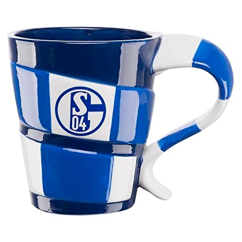 FC Schalke 04 Taza de café bufanda tiras de bloque Cover