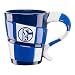 Produktbild FC Schalke 04 Tasse Kaffeetasse Kaffetasse Schal Blockstreifen