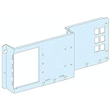 Blanc RAL 9001 Couleur Schneider Electric 03030 Platine de Montage pour NSX-INS250 et CVS100-250 Horizontal, Fixe, Commande Maneton, Blanc