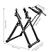 lyrlody- Portabicicletas para bicicleta, plegable, soporte para ruedas para bicicletas centraruotas, base...