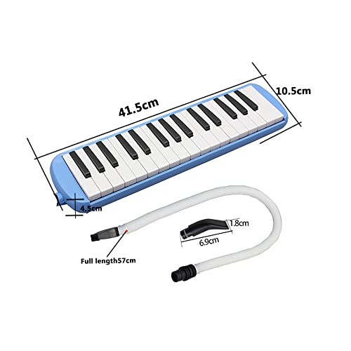 Strachey Instrumento Musical Melodica 32 teclas de piano música amantes iniciantes presente com saco