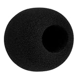 Homoyoyo Handheld Microphone Windscreen Sponge Cover for Zoom H1 Series, Reusable Wind Protection Sleeve for Interview and Stage Mic Use