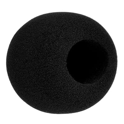 Homoyoyo Handheld Microphone Windscreen Sponge Cover for Zoom H1 Series, Reusable Wind Protection Sleeve for Interview and Stage Mic Use