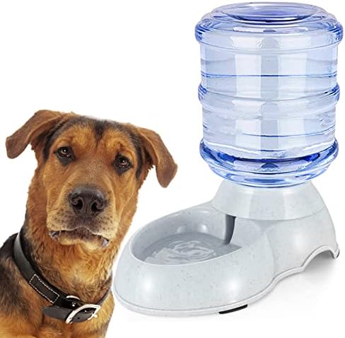 11L Pet Water Dispenser,Automatic Replenish Cat Waterer Dog Water Dispenser,Gravity Water Dispenser Station Self-Dispensing Drinking Fountain for Cats/Dogs Bowl