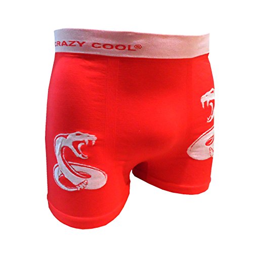 Crazy Cool Mens Comfortable Fun Nylon Seamless Short Boxer 6-Pack - Thumbnail 6