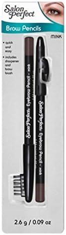 Salon Perfect Brow Pencils, Mink, 2 count
