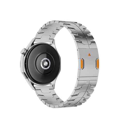 [PLYYQZM] 22mm�`�^���o���h,�ɍ��� Hua wei WATCH GT 6 5 Pro 4 46mm Runner2 Ultimate2 Band �������X�g�o���h�u���X���b�g�ɓK�p(Silver,For GT Runner 2)