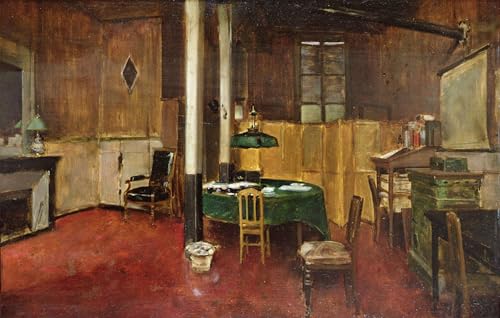 Toile murale Jean Beraud pour créer une ambiance feutrée dans votre chambre