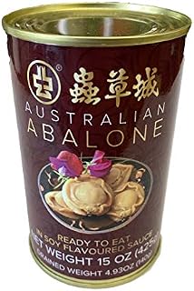 蟲草城 大罐澳洲蠔皇鮑1罐/ Chung Chou City Oyster King Abalone 1 Canned (澳洲, 6頭)