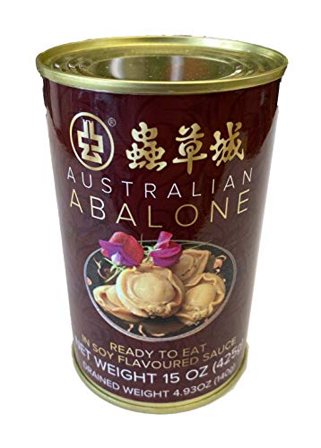 蟲草城 大罐澳洲蠔皇鮑1罐/ Chung Chou City Oyster King Abalone 1 Canned (澳洲, 6頭)