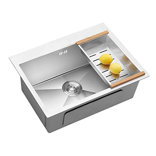 Küchen Waschbecken Edelstahl Waschbecken Küche Spülbecken Einzel Bad Multifunktionale Gemüse Korb Geschirrspüler Waschbecken Waschbecken Küche Liefert