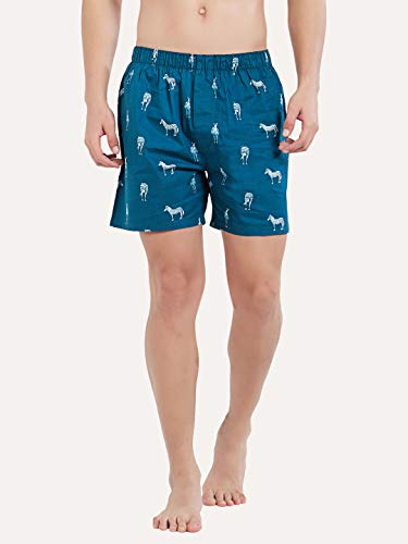 Image of XYXX Men's Remix Regular Fit Cotton Printed Boxer with Dual Pocket & No Marks Waistband (Pack of 2)
