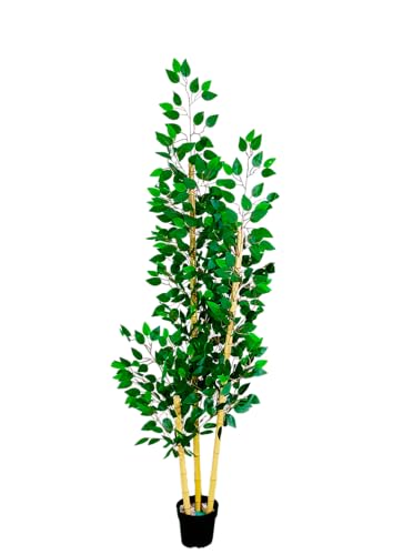 Planta Artificial Bambu Sorte 2 Metros Sem Vaso Decoração