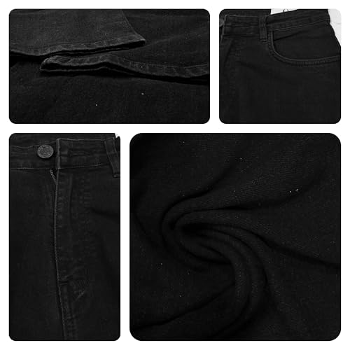 Image of GRECIILOOKS Baggy Jeans for Women | High Waist Wide Leg Stylish for Girls Trendy Women's Pant | Loose Jean for Women's | Jean for Womens