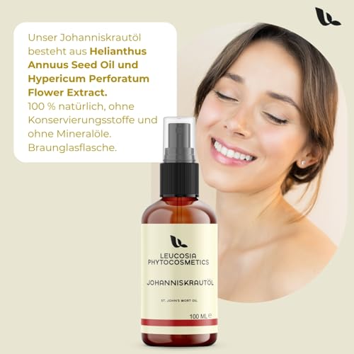 Johanniskrautöl Leucosia Phytocosmetics Ringelblumenöl 100 ml