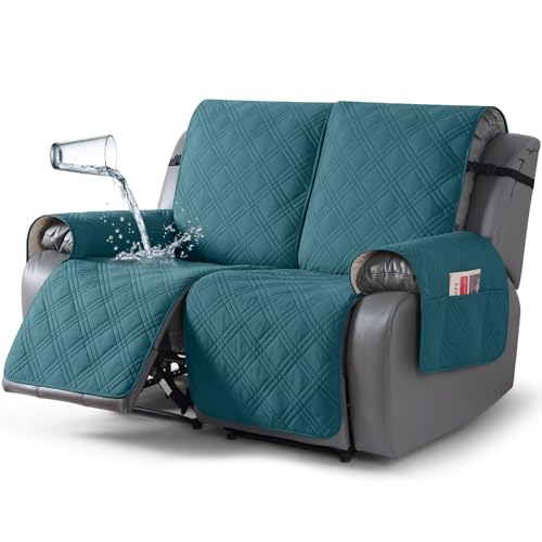 TAOCOCO 2 Seater Reclining Loveseat Cover, Waterproof
