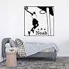 Scoring Goal Basketball Player Sticker w...