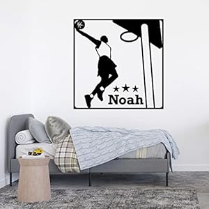 Scoring Goal Basketball Player Sticker w...