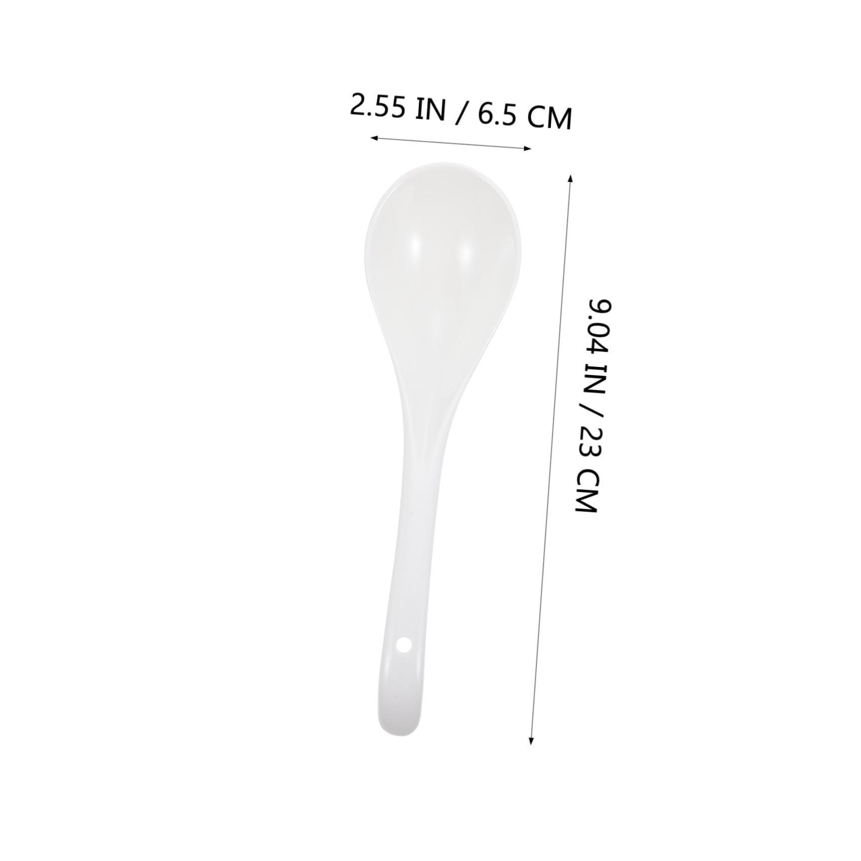 6pezzi Cucchiai Multiuso in Ceramica Cucchiai per Riso e Zuppa Utensili da Cucina per Mescolare