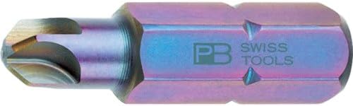 PB Swiss Tools 1/4 PrecisionBit with nanocoating for TorqSet Screws, Size 8