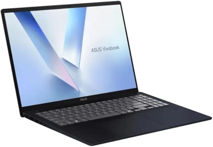 ASUS Vivobook 16 M1607KA, Ordinateur Portable 16 Pouces, AMD Ryzen AI 7 350, 16 Go DDR5, SSD 512 Go, Windows 11, Bleu