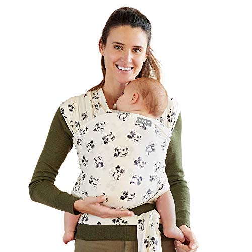 Moby Wrap Baby Carrier | Baby Wrap Carrier For Newborns & Infants | #1 Baby Wrap | Keeps Baby Safe & Secure | Adjustable For All Body Types | Disney's Mickey Mouse #TOP5