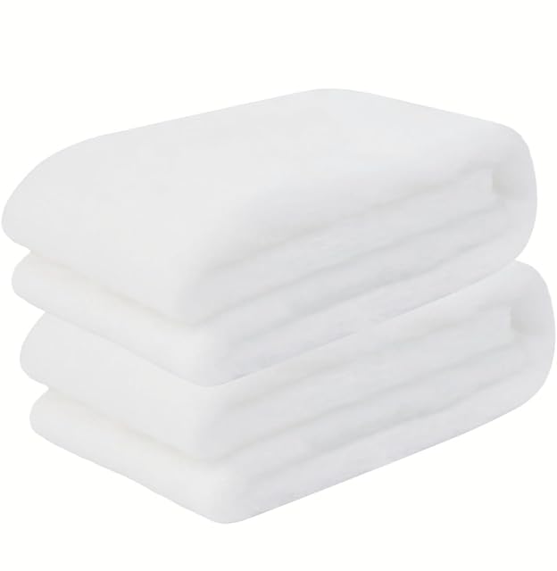 Huucozn 2 PCS Lana Filtrante para Acuario 100 x 12 x 3 cm, Material Filtrante para Acuario