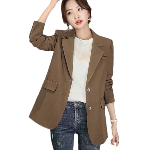 Blazer femme printemps automne décontracté chic avec fente au dos