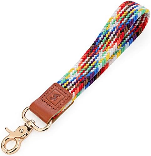 SENLLY Wristlet Lanyard, Hand Wrist Strap Keychain Holder, Made of High-End Super Soft Nylon Weave