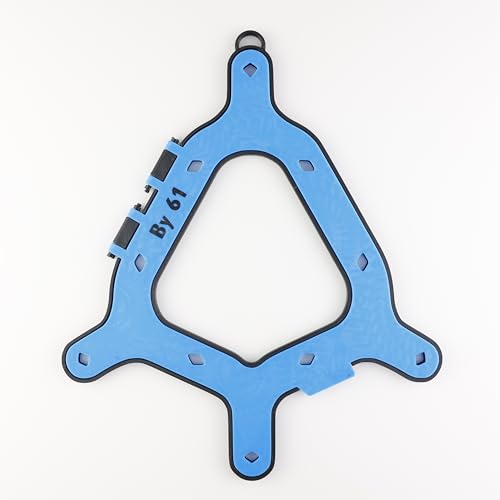 Southern Rec Supply Mezz Turtle Rack 2 Carrying Case Hard Template Sheet Holder/Carrier (Blue)